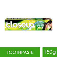 CLOSE UP LEMON MINT ANTI JERM GEL TOOTHPASTE 150G
